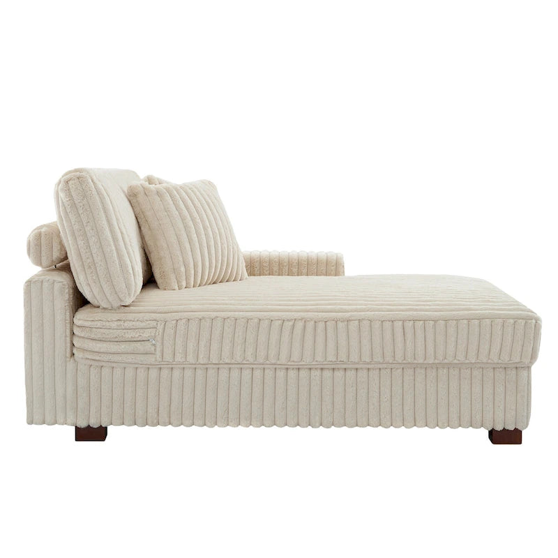 Chaise longue rembourrée Chaises longues pour l'intérieur