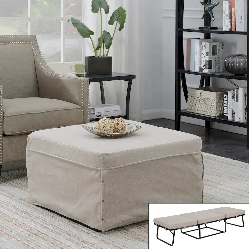 Table basse Ottoman pliant 3-en-1 de Convenience Concepts