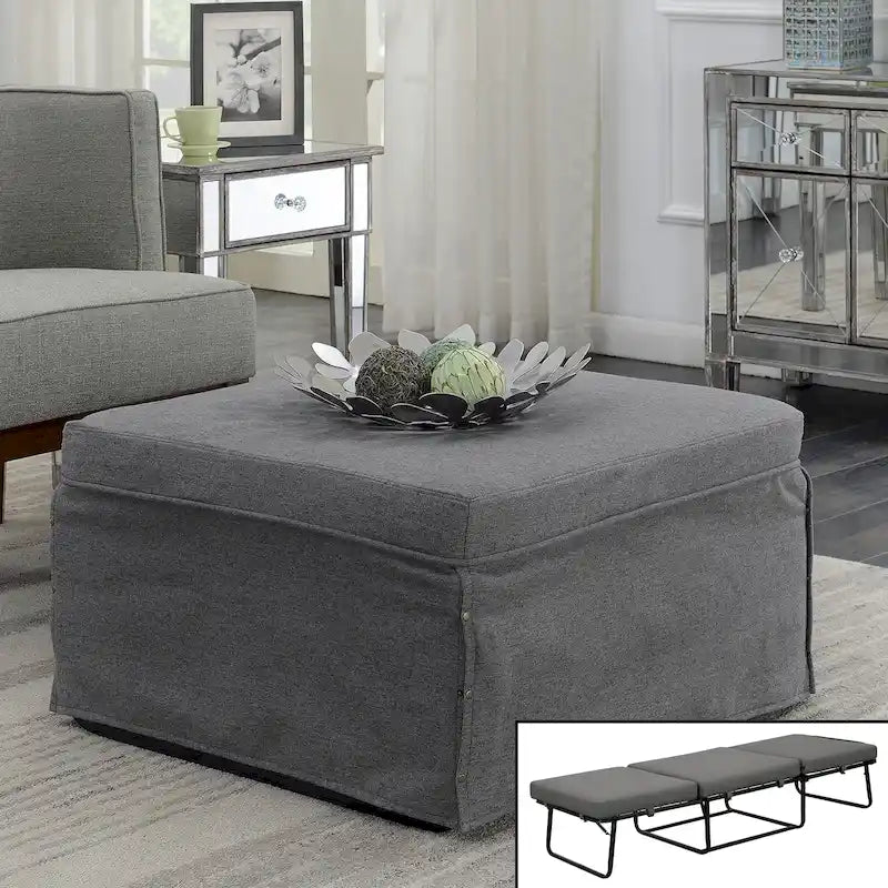 Table basse Ottoman pliant 3-en-1 de Convenience Concepts