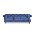 Canapé Chesterfield capitonné par