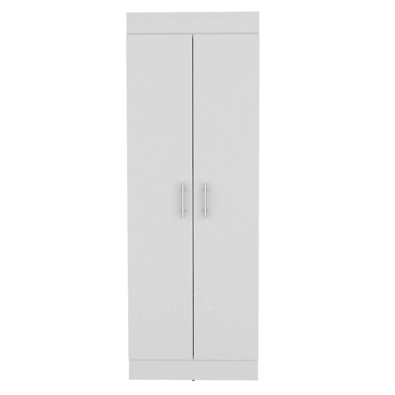 Meuble de rangement Nepal, design à 2 portes peu encombrant