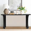 Console en rotin de 60 pouces