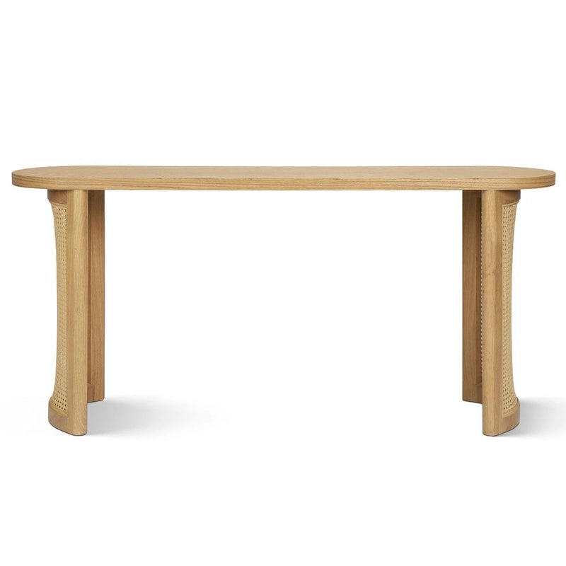 Console en rotin de 60 pouces