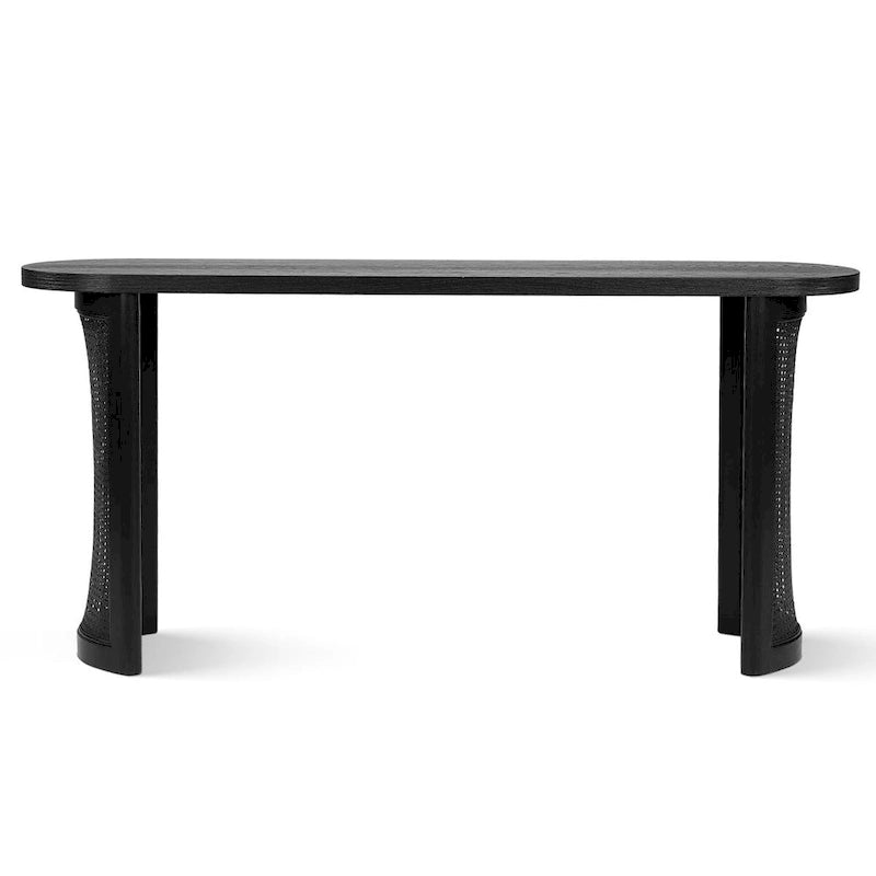 Console en rotin de 60 pouces