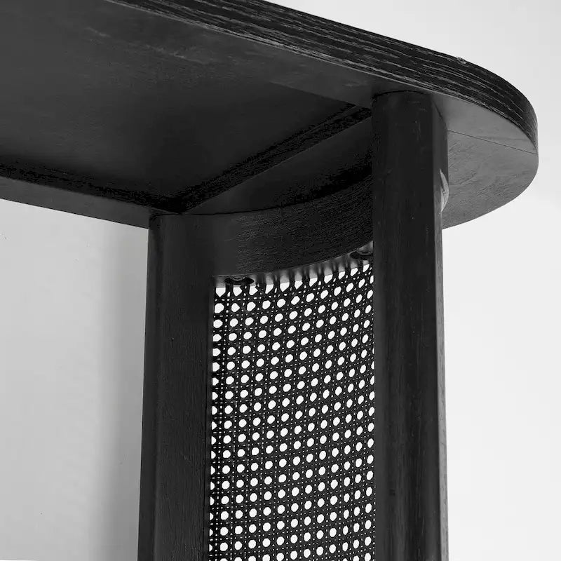 Console en rotin de 60 pouces