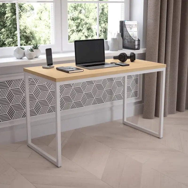 Bureau de style industriel de qualité commerciale - 47 de longueur