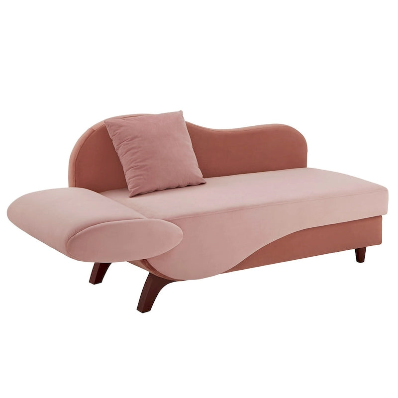Chauffeuse de rangement bicolore par