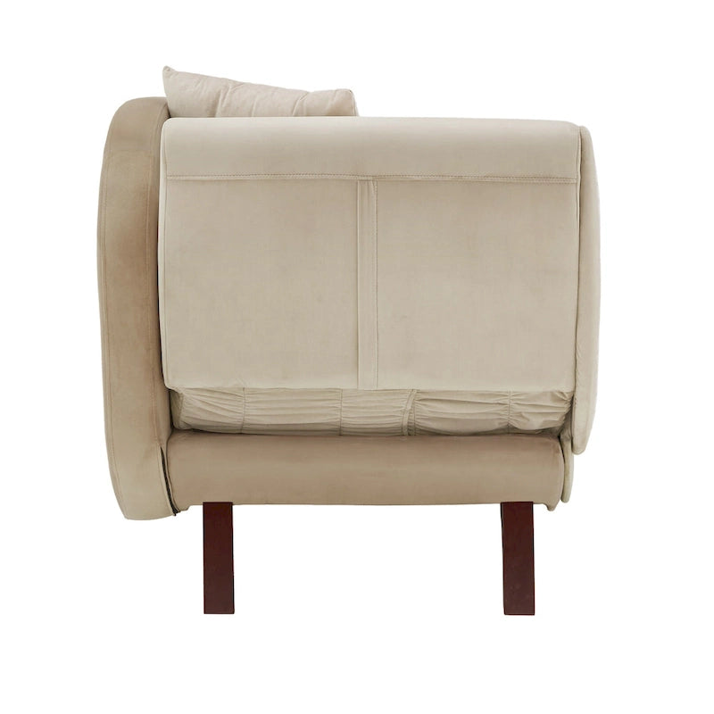 Chauffeuse de rangement bicolore par