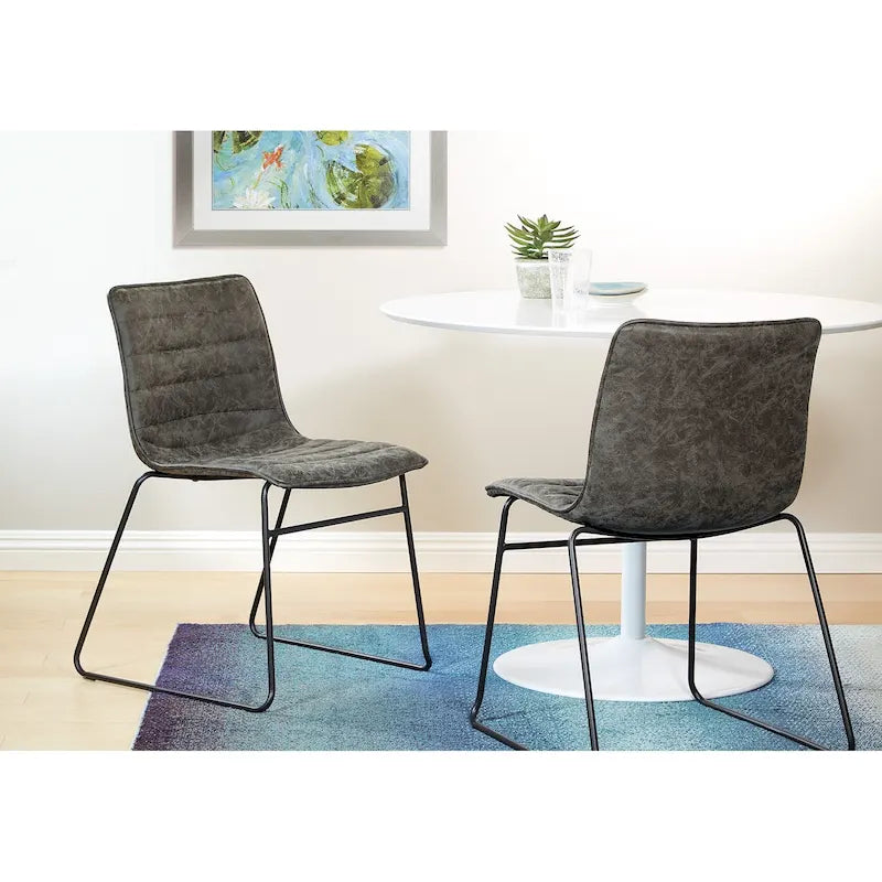Chaise empilable (lot de 2)