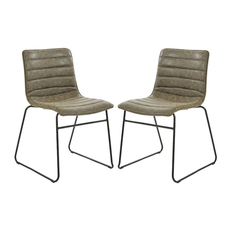 Chaise empilable (lot de 2)