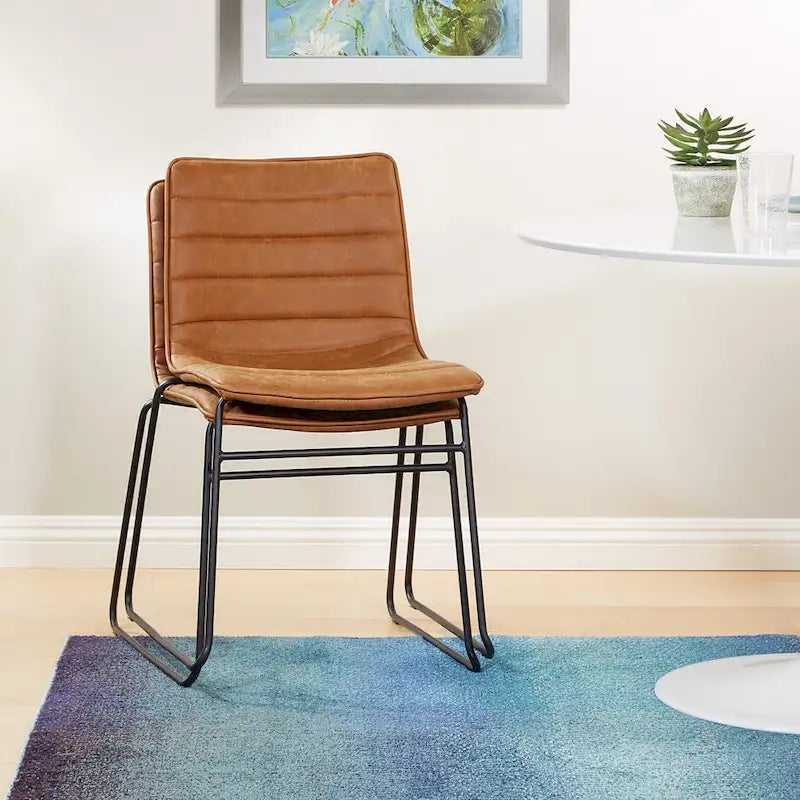 Chaise empilable (lot de 2)