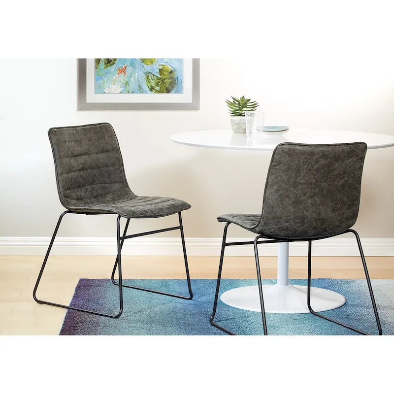 Chaise empilable (lot de 2)