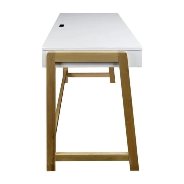 Bureau intelligent néo-rustique avec ports USB