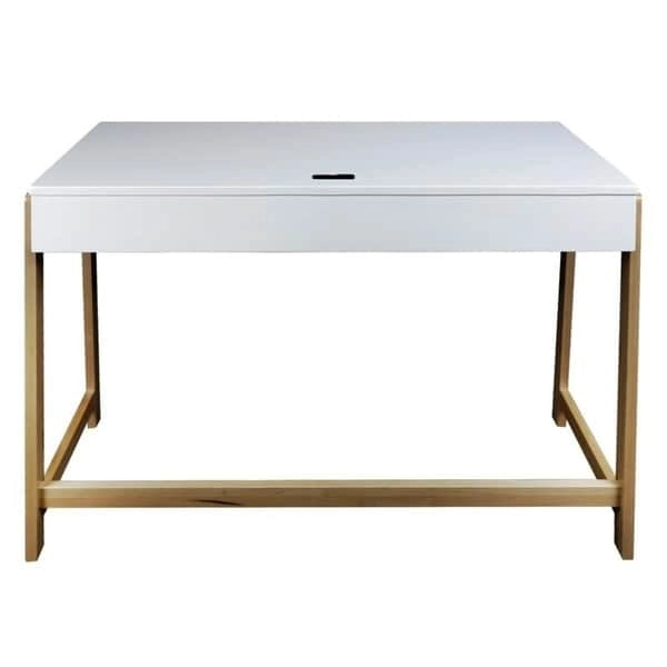 Bureau intelligent néo-rustique avec ports USB