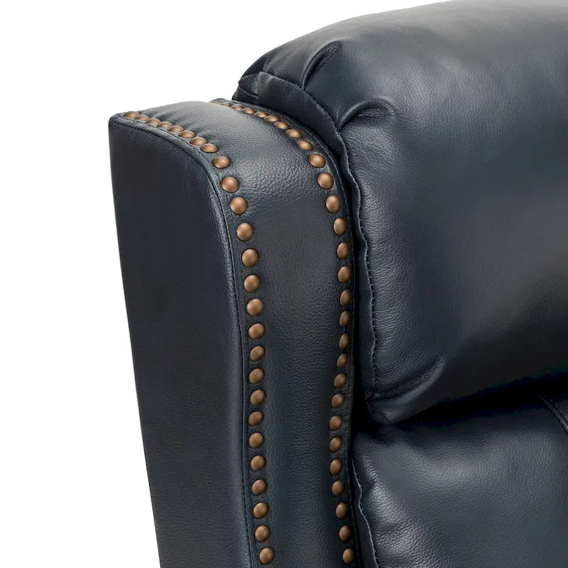 32,48 po Large En Cuir Véritable Manuelle Inclinable Ensemble de 2