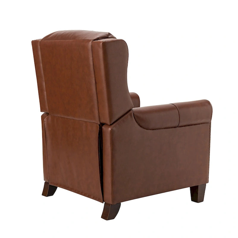 32,48 po Large En Cuir Véritable Manuelle Inclinable Ensemble de 2