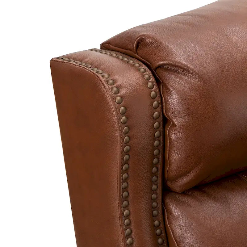 32,48 po Large En Cuir Véritable Manuelle Inclinable Ensemble de 2
