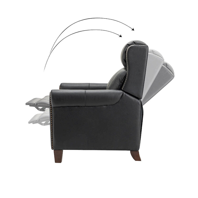 32,48 po Large En Cuir Véritable Manuelle Inclinable Ensemble de 2