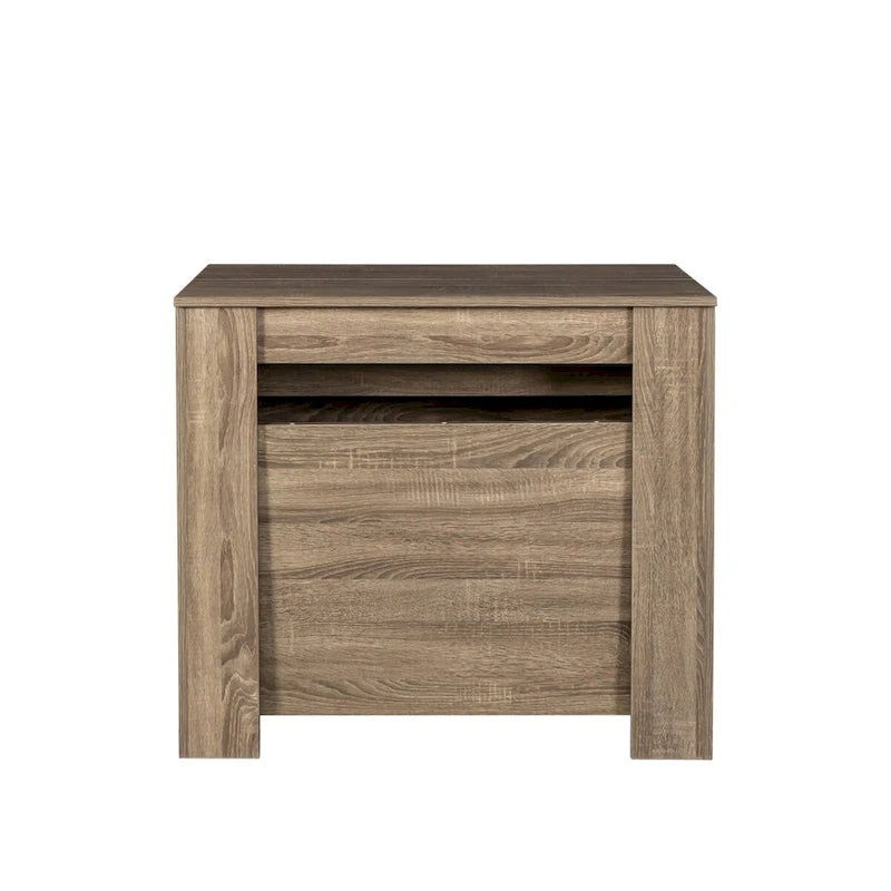 Table à manger multifonctionnelle extensible en bois