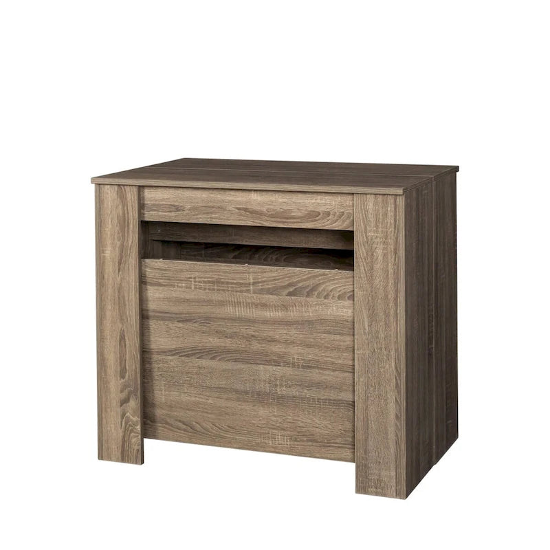 Table à manger multifonctionnelle extensible en bois