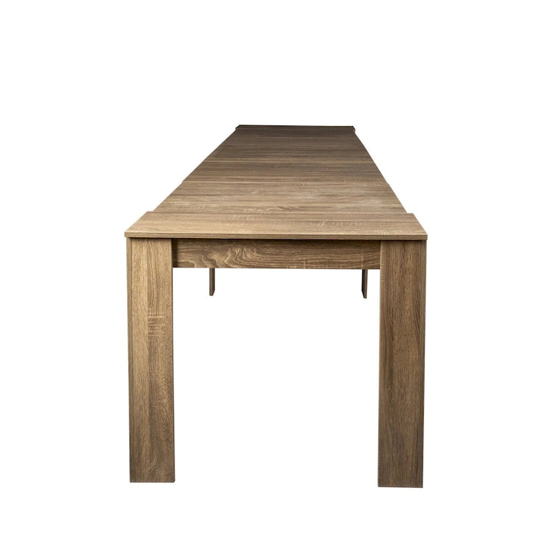 Table à manger multifonctionnelle extensible en bois