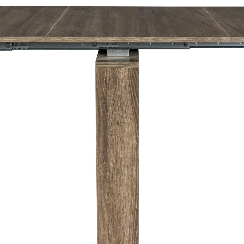 Table à manger multifonctionnelle extensible en bois