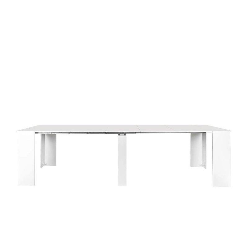 Table à manger multifonctionnelle extensible en bois