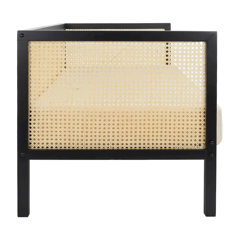 Canapé en rotin - 29 L x 62 P x 30 H - 29Lx62Px29H
